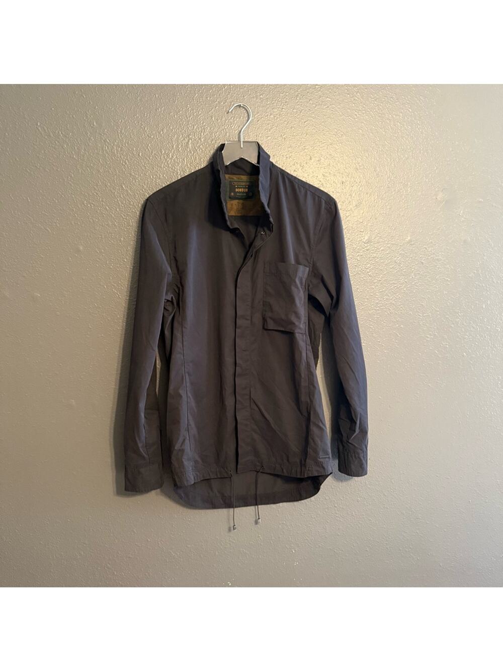Scotch & Soda Navy Blue Windbreaker Size M
